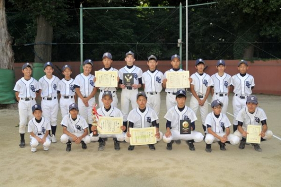 第42回文京区少年野球夏季大会は準優勝